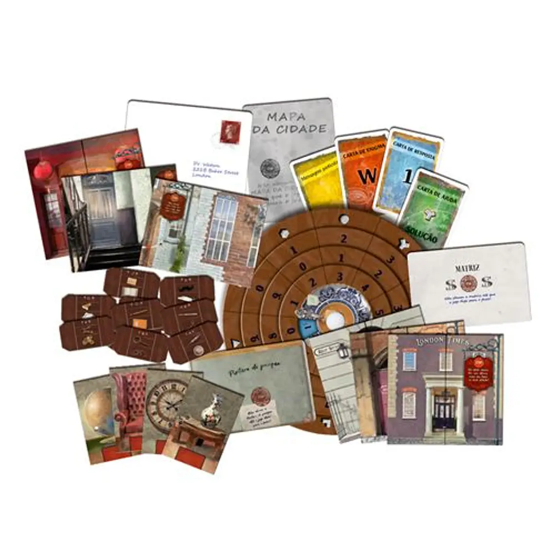 Devir - Exit: O Desaparecimento de Sherlock Holmes - Jogo de Tabuleiro 2