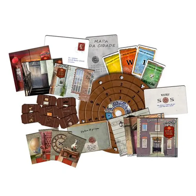 Devir - Exit: O Desaparecimento de Sherlock Holmes - Jogo de Tabuleiro 2