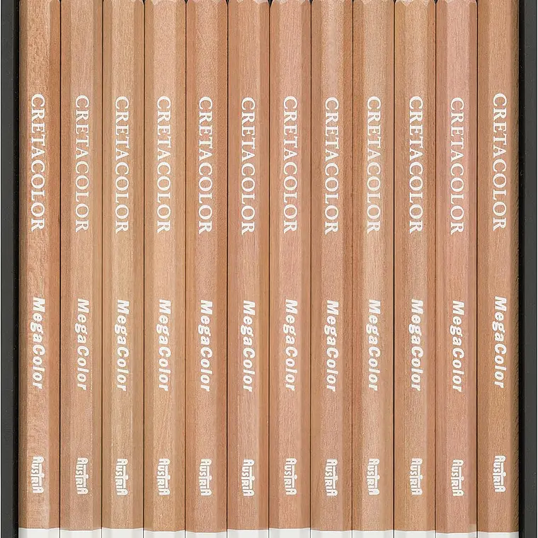 CREATACOLOR 24 Lápis de cor 24 MEGA COLOR em caixa de metal 2