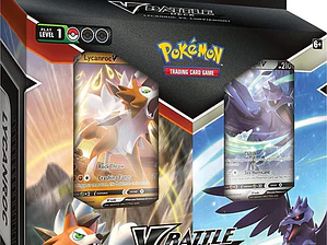 Pokémon TCG: Baralha de batalha V: Lycanroc contra Corviknight