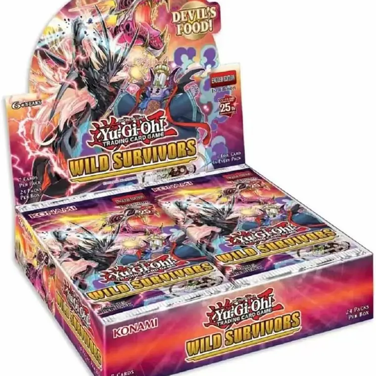 YGO Wild Survivors (24) DISPLAY (em Inglês) 1