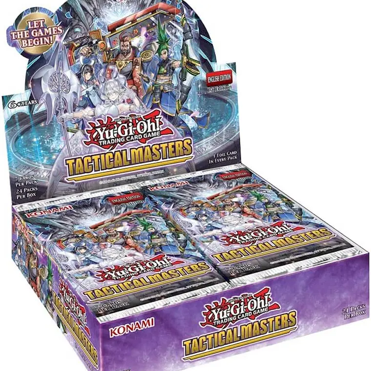 Yu-Gi-Oh Tactical Masters (24) DISPLAY (em Inglês) 1
