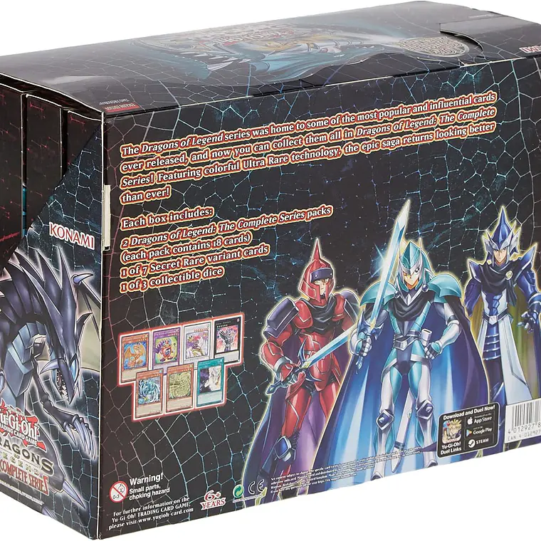 Yu-Gi-Oh! Dragons of the Legend Trading Cards 8 Em Inglês 1