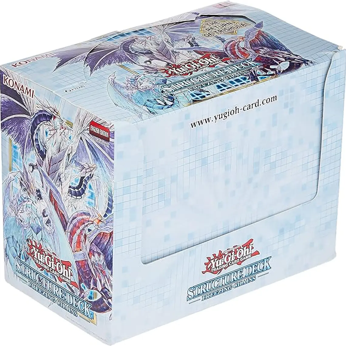 YU-GI-OH! Freezing Chains Structure Decks-Display of 8 Em Inglês 2