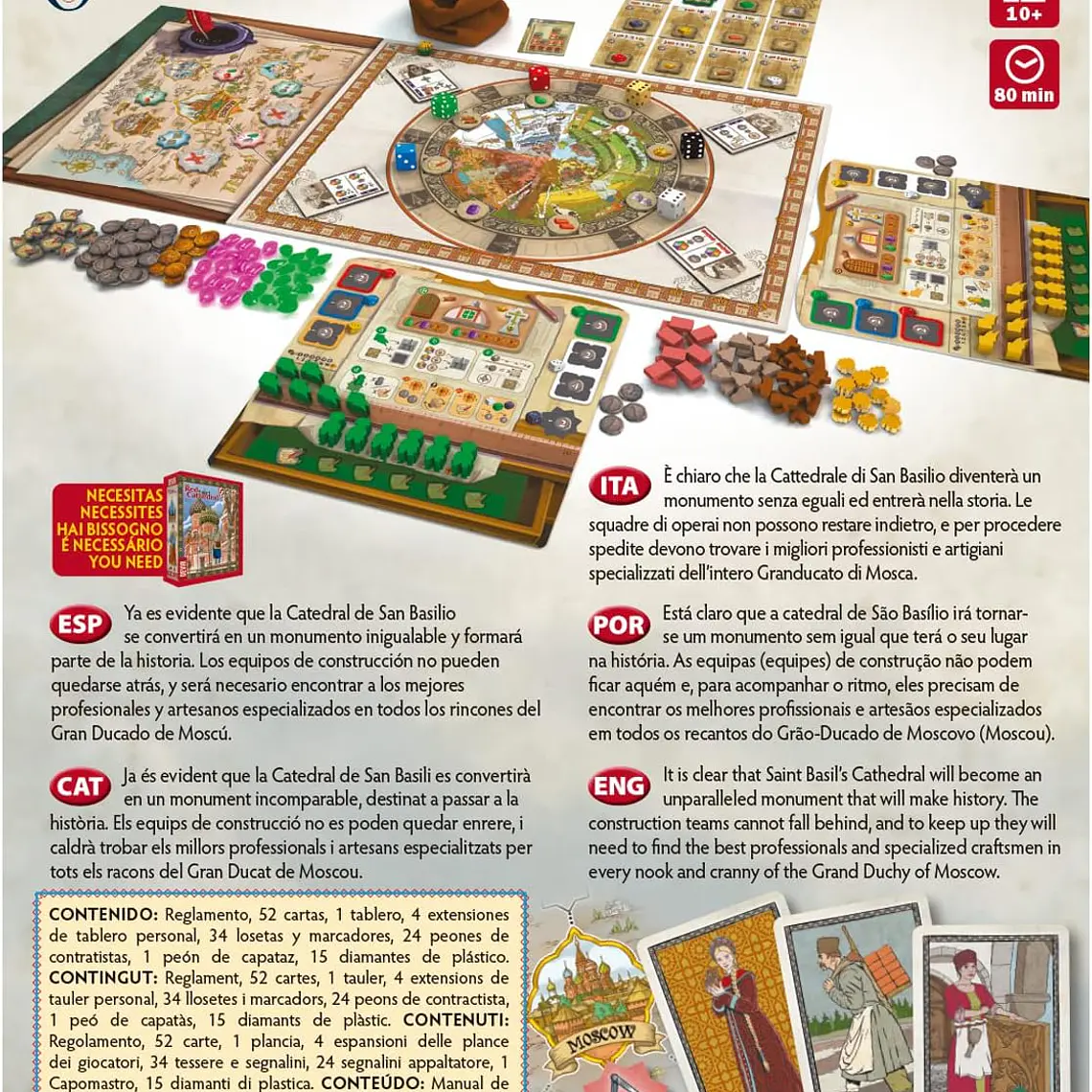 Devir - The Red Cathedral: Expansão Contrators 3