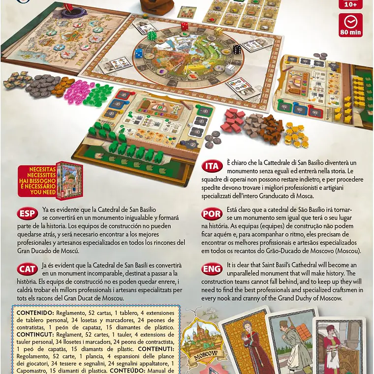 Devir - The Red Cathedral: Expansão Contrators 3