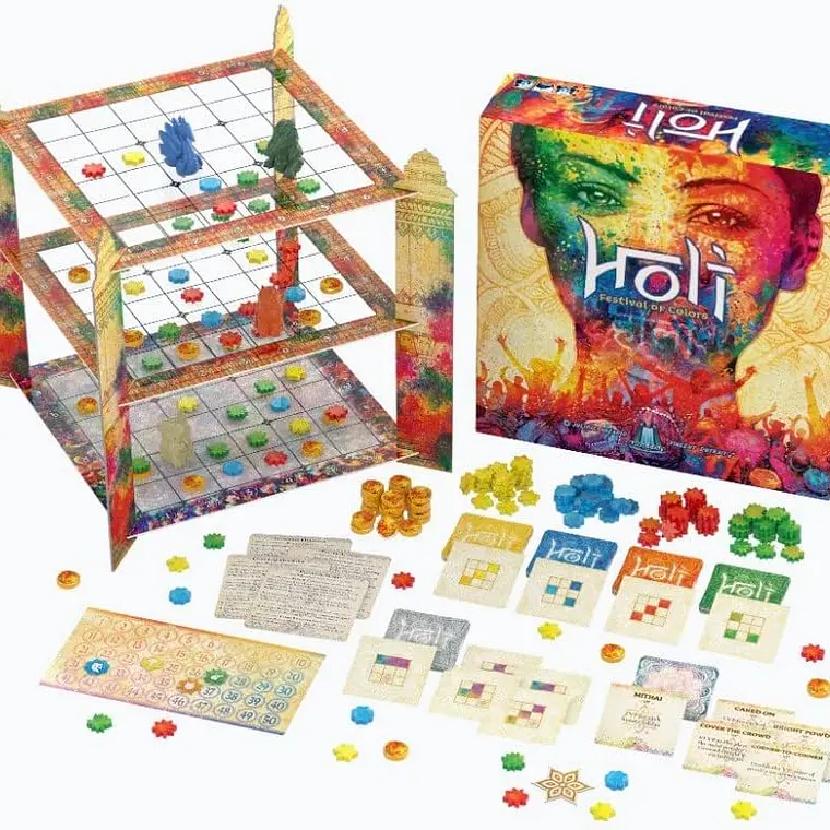 Devir  - Holi - Jogo de tabuleiro 2