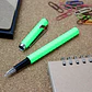 Caran d'Ache Caneta de Tinta Permanente de Aparo Caran d'Ache 849 Metal Fluo Verde - Fino - thumbnail 2