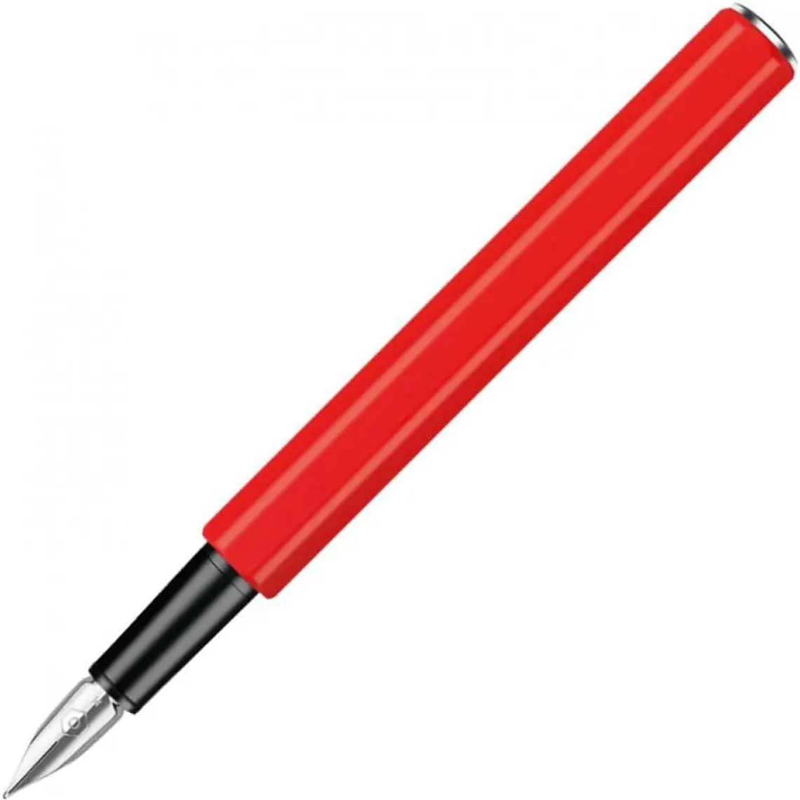 Cara D'Ache Caneta de Aparo 849, cor vermelha, ponta média 1