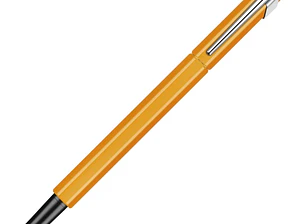 Caran d'Ache Caneta 849 Aparo Laranja Fluo ponta M (CDA840.030) com estojo