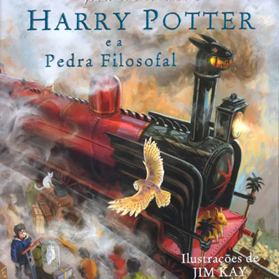 Harry Potter e a Pedra Filosofal - Edição Ilustrada 1