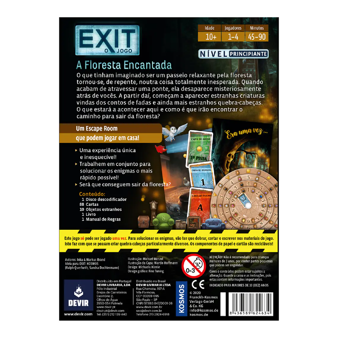 Devir - Exit, o Jogo - A Floresta Encantada - Jogo de tabuleiro 2