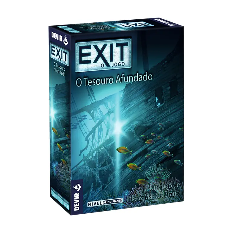 Devir - Exit: O Tesouro Afundado - Jogo de tabuleiro 1