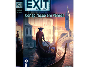 Devir - Exit: Conspiração em Veneza - Jogo de tabuleiro 