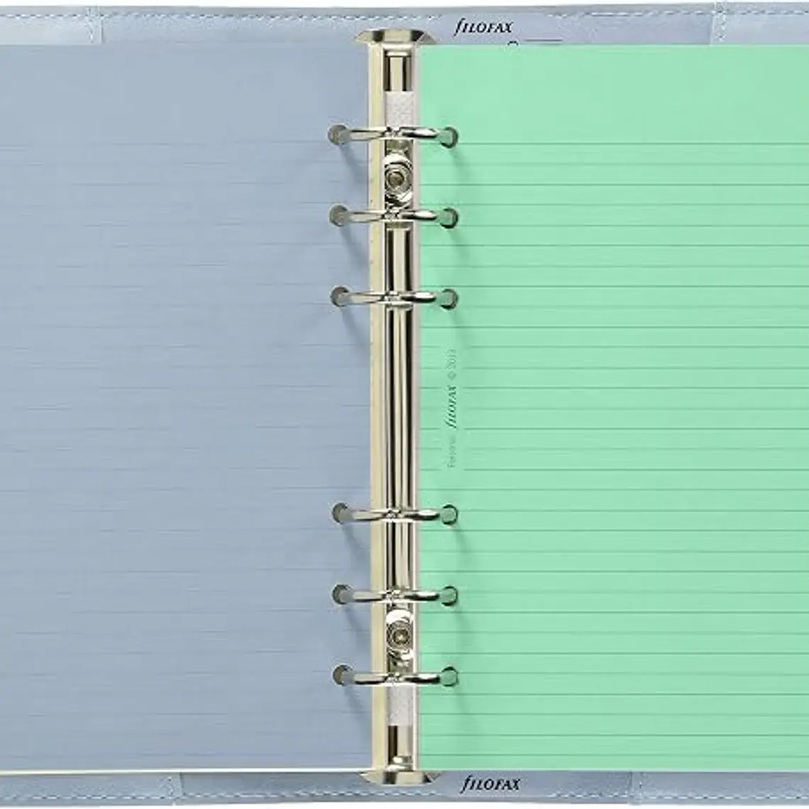 Filofax Organizador Domino cor azul pálido 2