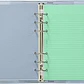 Filofax Organizador Domino cor azul pálido - Thumbnail 2