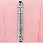 Filofax Organizador Domino de bolso cor rosa pálido - Thumbnail 2