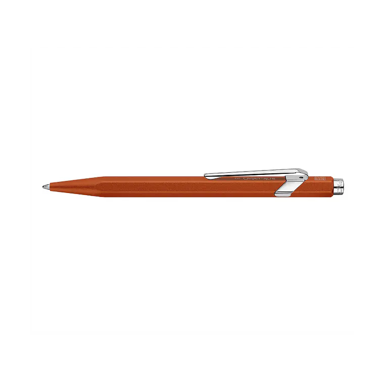Caran d'Ache Esferográfica Colormat-x  849 cor laranja com estojo, 0849.776 1