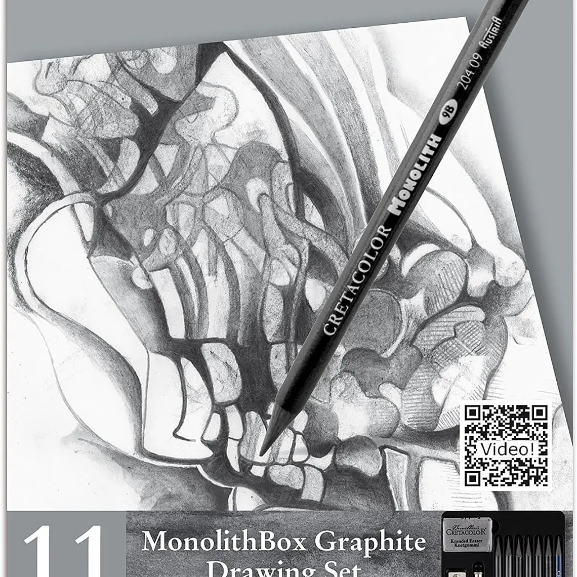 CRETACOLOR MONOLITH GRAPHITE DRAWING - conjunto de Lápis de Grafite Monolith 1