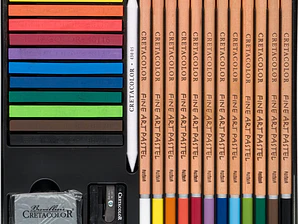 CRETACOLOR PASTEL BASIC BOX