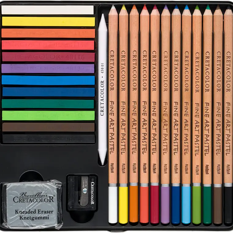 CRETACOLOR PASTEL BASIC BOX 1