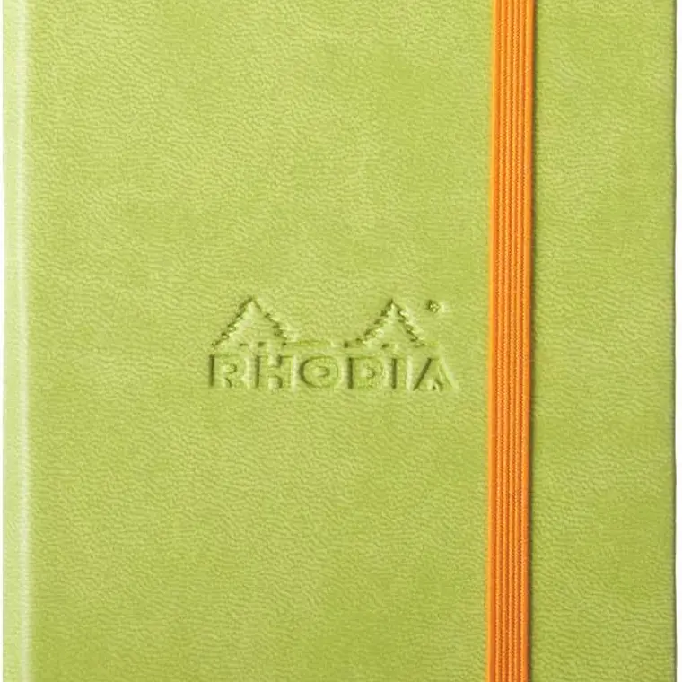 Rhodia Caderno e Bloco de Notas A6 Liso Verde Claro 1