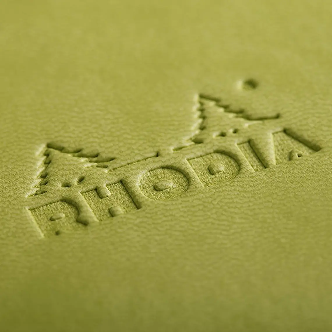 Rhodia Caderno e Bloco de Notas A6 Liso Verde Claro 3