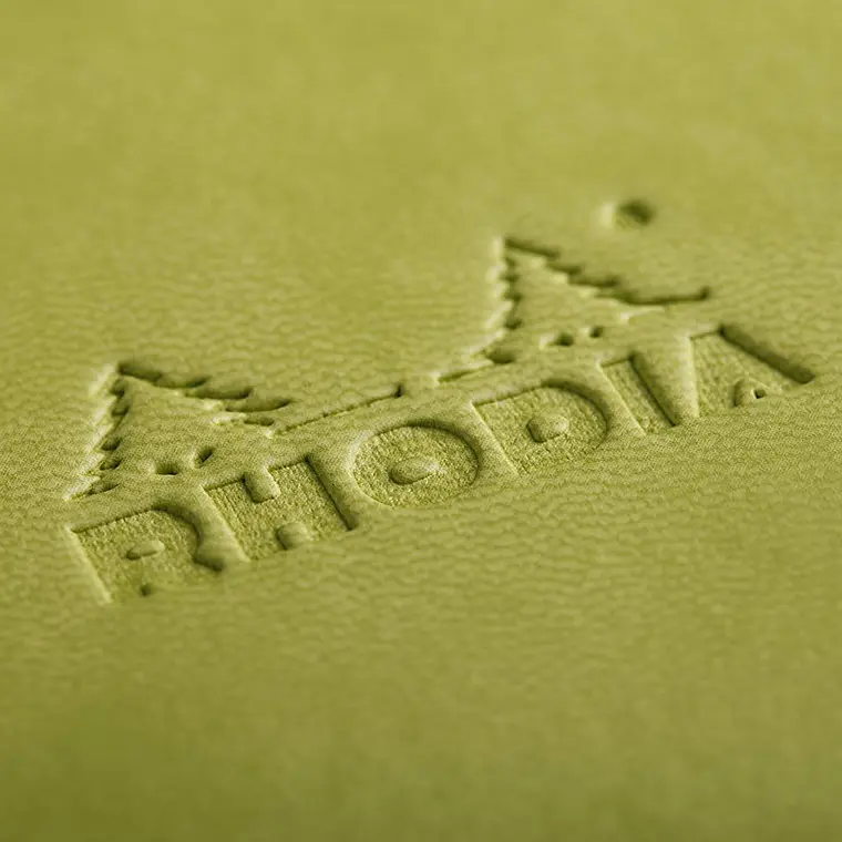 Rhodia Caderno e Bloco de Notas A6 Liso Verde Claro 3