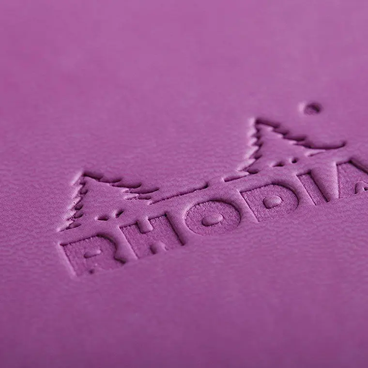 Rhodia Caderno e Bloco de Notas A6 Liso Lilás 3