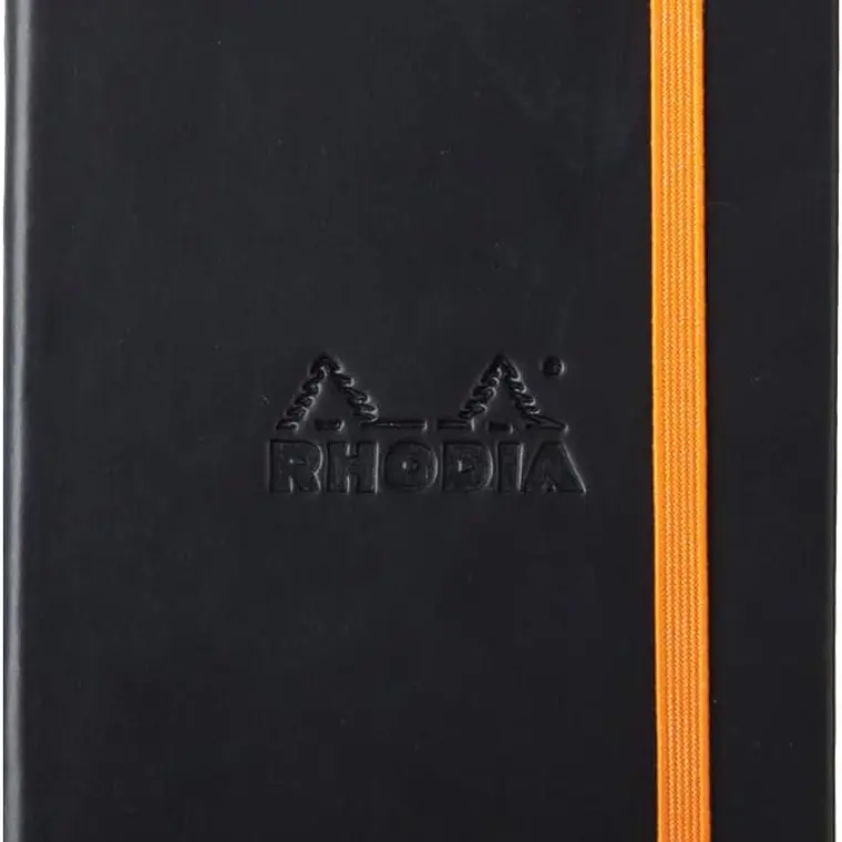 Rhodia Caderno e Bloco de Notas A6 Pautado negro 1
