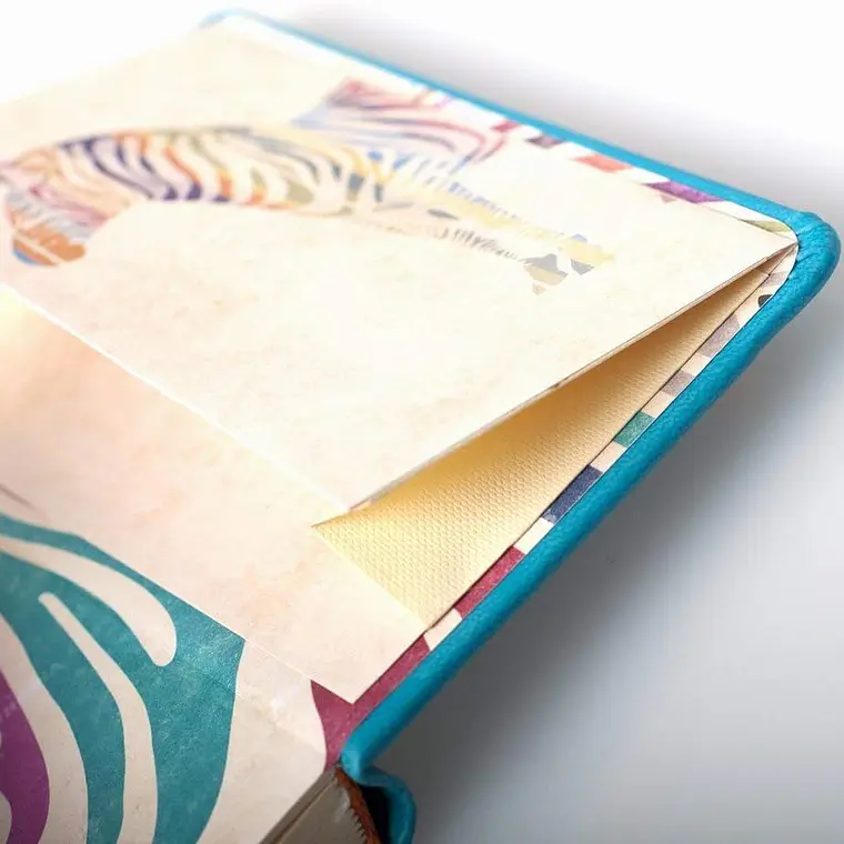 Rhodia Caderno e Bloco de Notas A6 Pautado Azul Turquesa 2