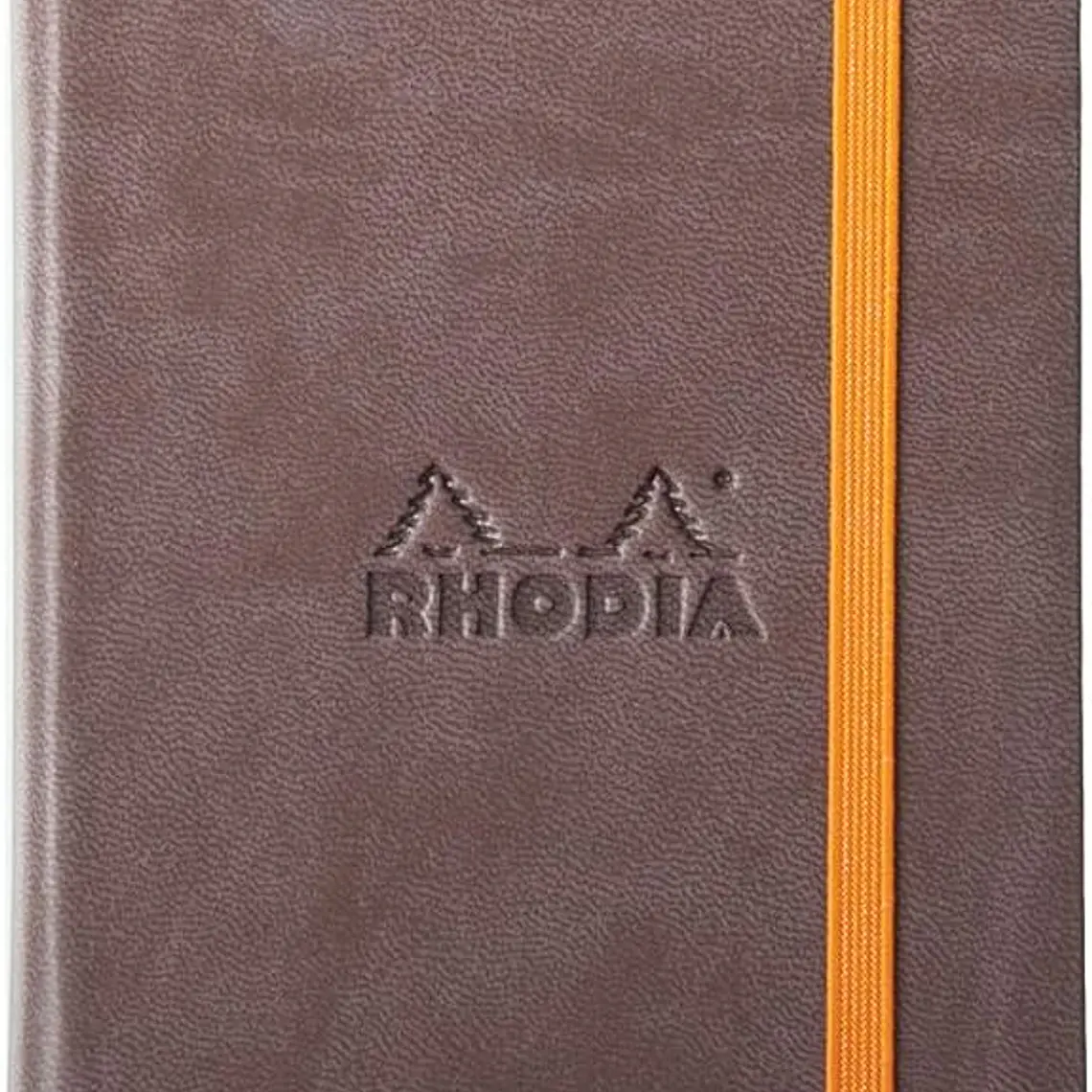 Rhodia Caderno e Bloco de Notas A6 Pautado Chocolate 1