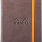 Rhodia Caderno e Bloco de Notas A6 Pautado Chocolate - Thumbnail 1