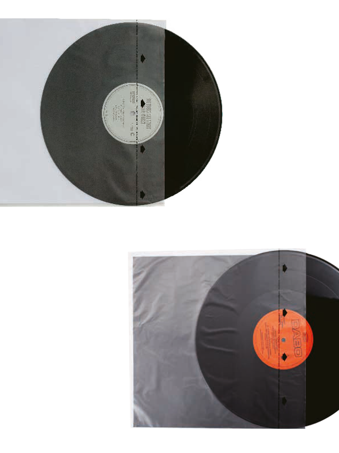 Fundas internas para discos (con inserto de papel de arroz) 1