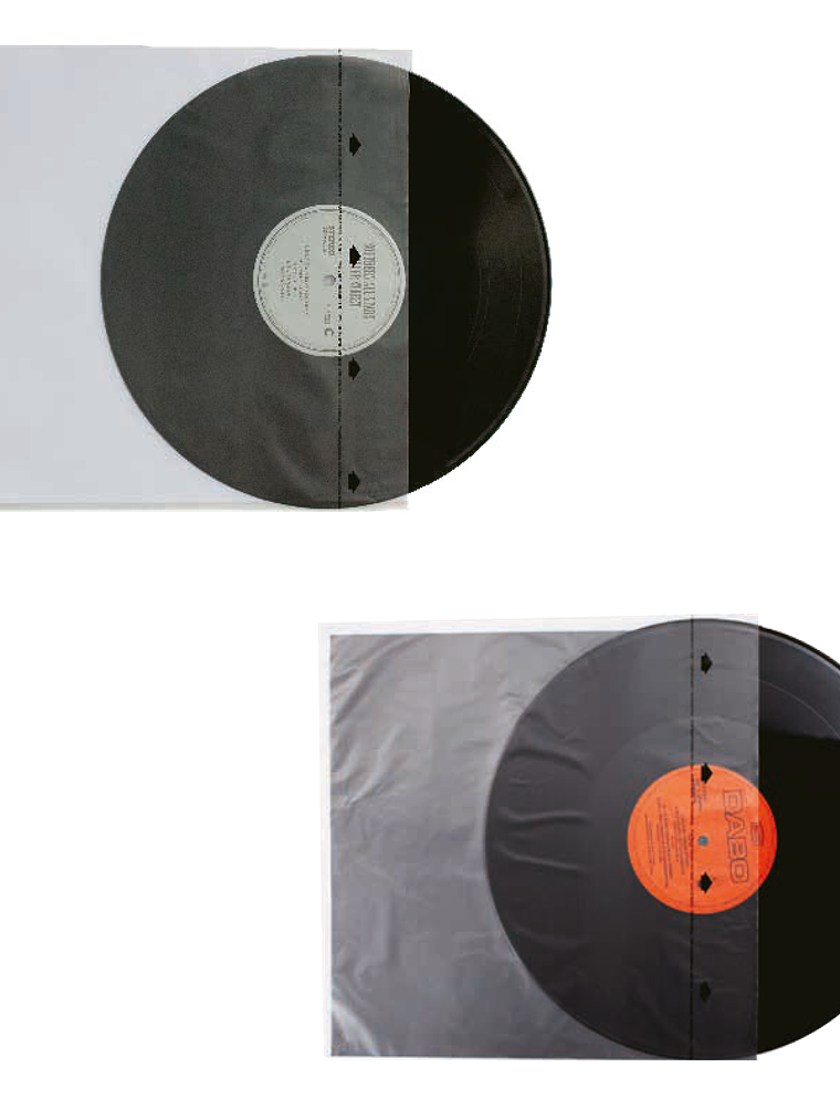 Fundas internas para discos (con inserto de papel de arroz) 1