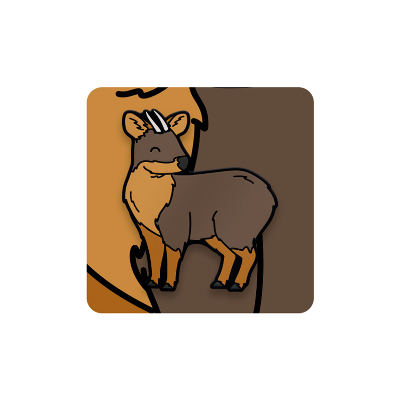 Pin Pudú (macho) 1