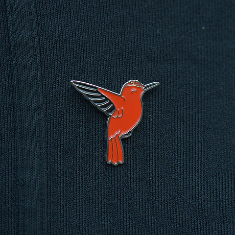 Pin Picaflor de Juan Fernádez (macho)