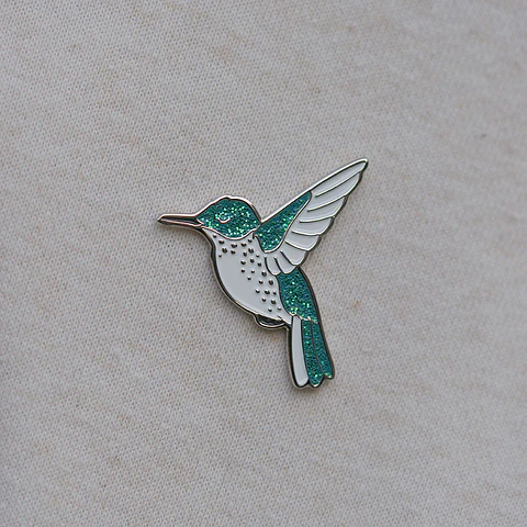 Pin Picaflor de Juan Fernádez (hembra)