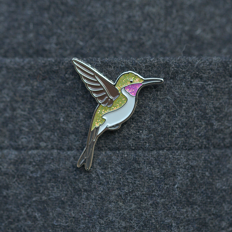 Pin Picaflor de Arica (macho) 2