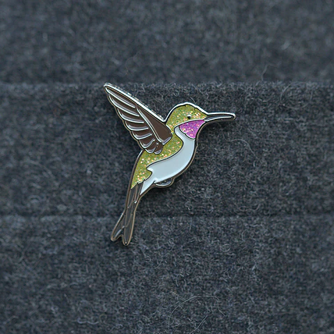 Pin Picaflor de Arica (macho)