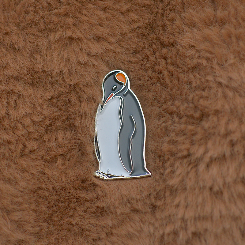 Pin Pingüino rey (adulto) 2