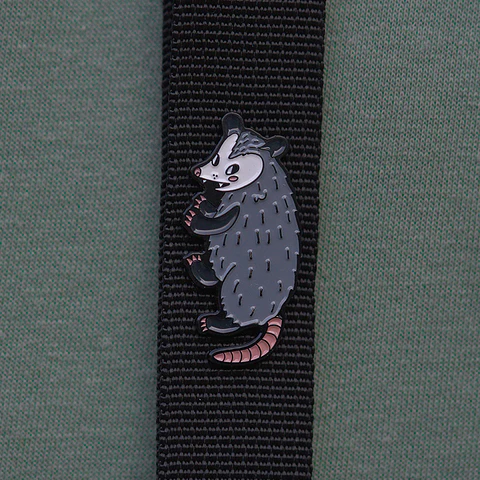 Pin Zarigüeya con crias (pack)