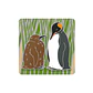 Pin Pingüino rey (pack) - Miniatura 1
