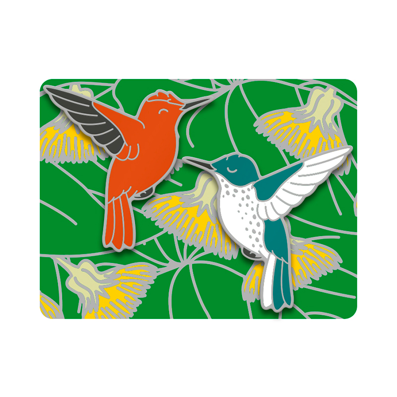 Pin Picaflor de Juan Fernádez (pack) 1