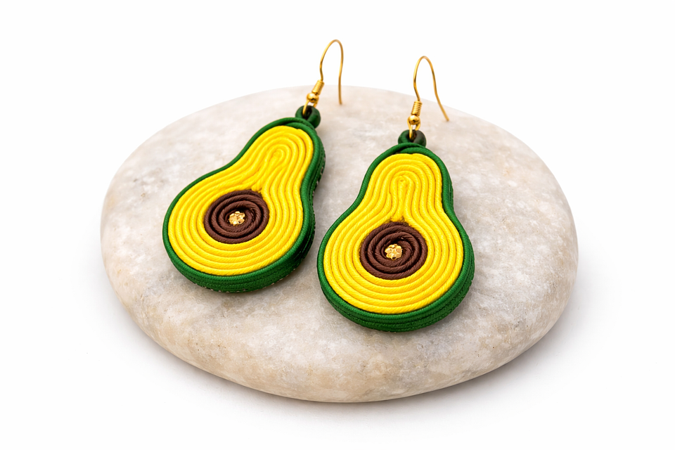 Aretes Aguacate 1