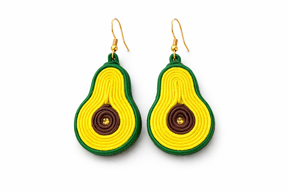 Aretes Aguacate 5