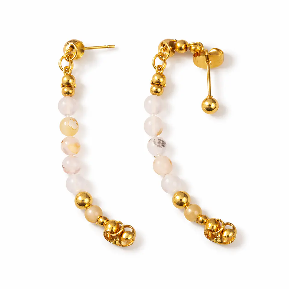 Aretes Ágata Equilibrio 2