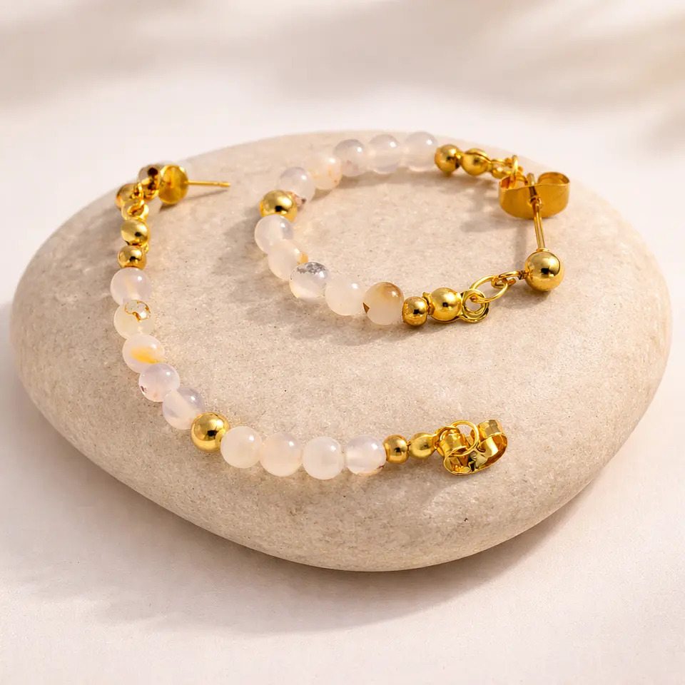 Aretes Ágata Equilibrio 1