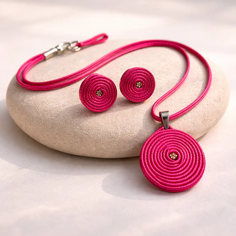 Collar y Aretes Nexo