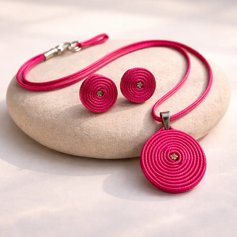 Collar y Aretes Nexo 1